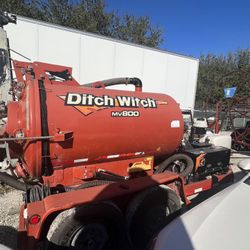 Vacuum Excavator With Water