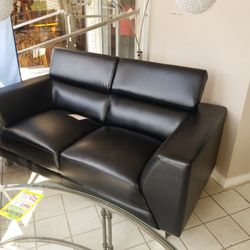 Black Loveseat