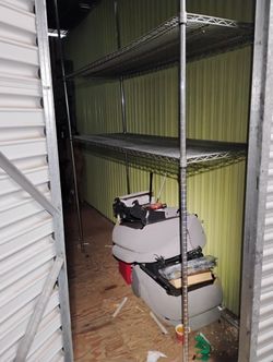 Wire Shelving 72"X24"X96" Two Tier