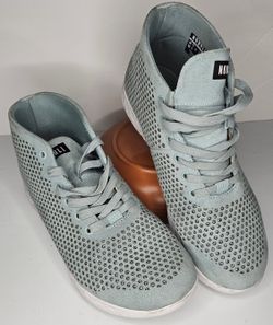NoBull Blue Suede Mid Trainer Mens Size 10 W Size 11.5