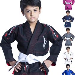 Brazilian BJJ Gi Jiu Jitsu Gi for Child Kids 