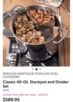 Princess House Tamalera 40Qt. With Divider