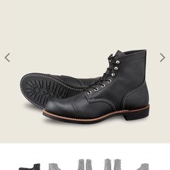 SIZE 7.5 RED WING BRAND NEW BOOTS 