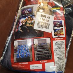 Never Opened WWE Twin/full Bed Set