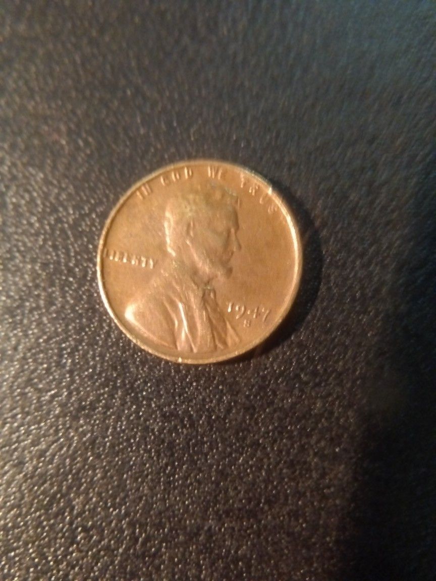1947s Penny Good Condition.