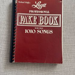 Richard Wolf’s Legit Professional Fake Book Piano