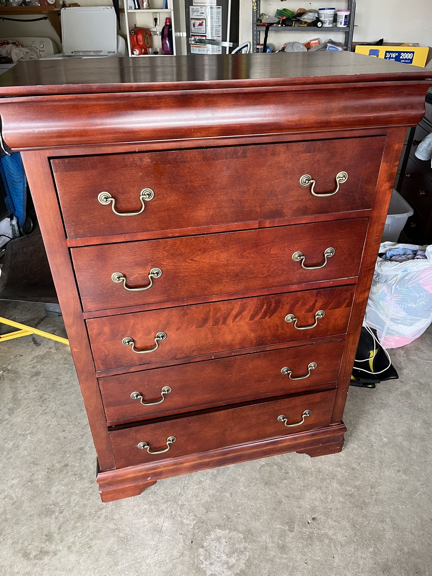 Wooden Dresser 6 Drawers