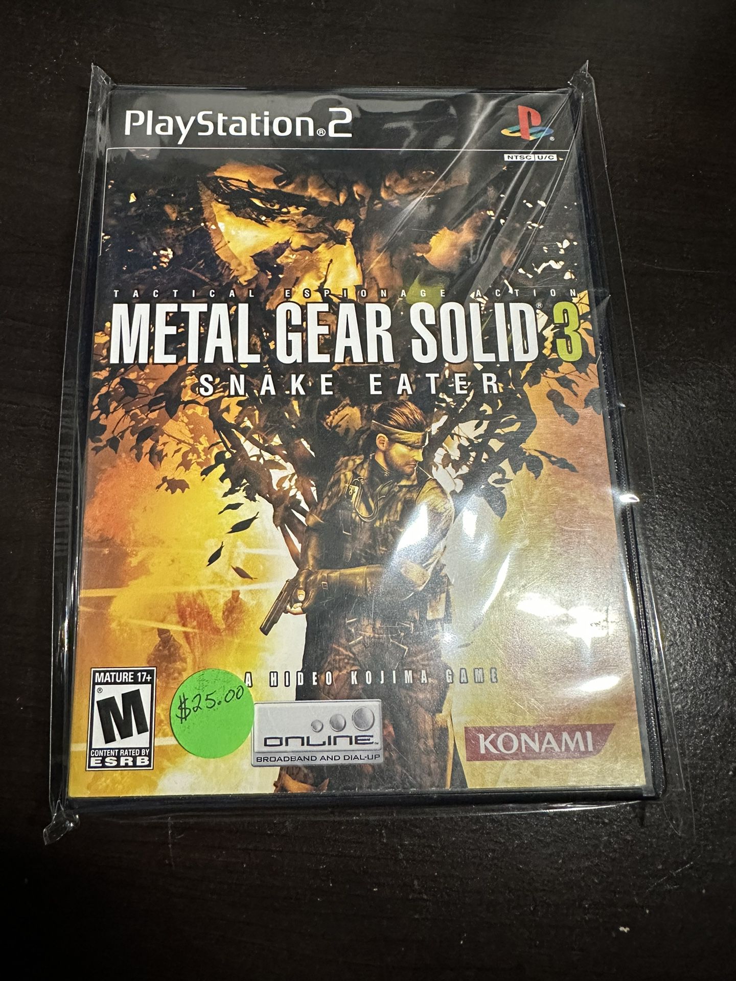 Ps2 Metal Gear Solid 3 Snake Eater 
