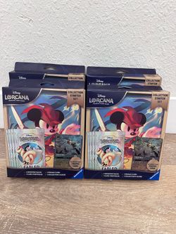 Disney Lorcana fabled collection starter set 4pk