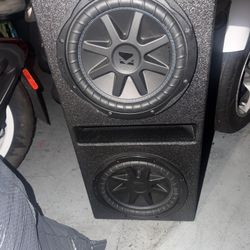 350 OBO KICKER CVX104 COMPVX 10" Subwoofer Dual Voice Coil 4-Ohm 600W