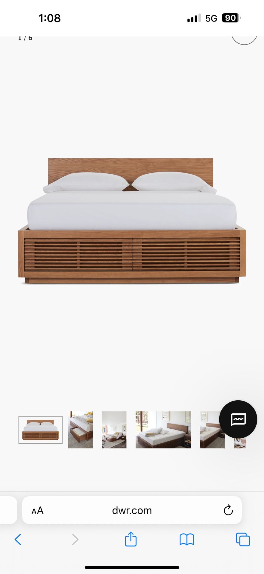 Design Within Reach Line Storage Bed