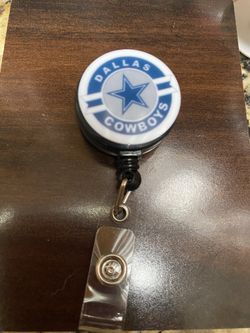 Dallas cowboys badge reel