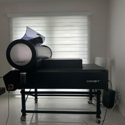 LogoJET UVx90R SE UV Printer - Used Under 10 Hours - Rotary Vacuum Bed Miami 