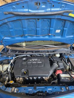 Toyota Corolla blue