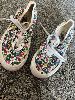Girl vans shoes size 1