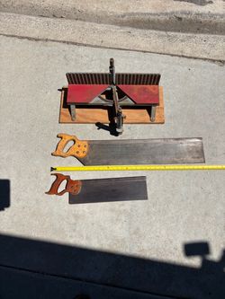 Miter Box and Saws