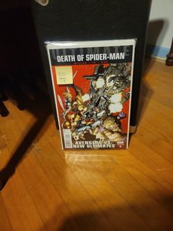 Death Of Spiderman Comic 