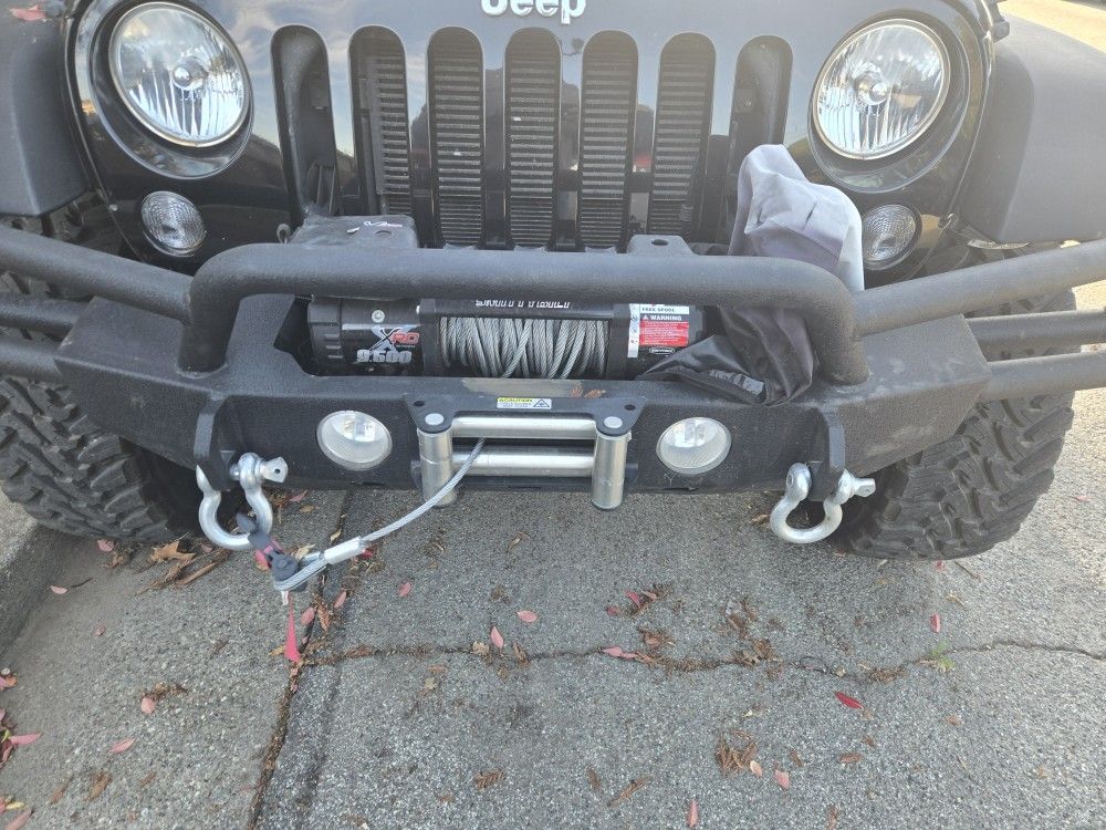Jeep JK Bumper W/ Winch