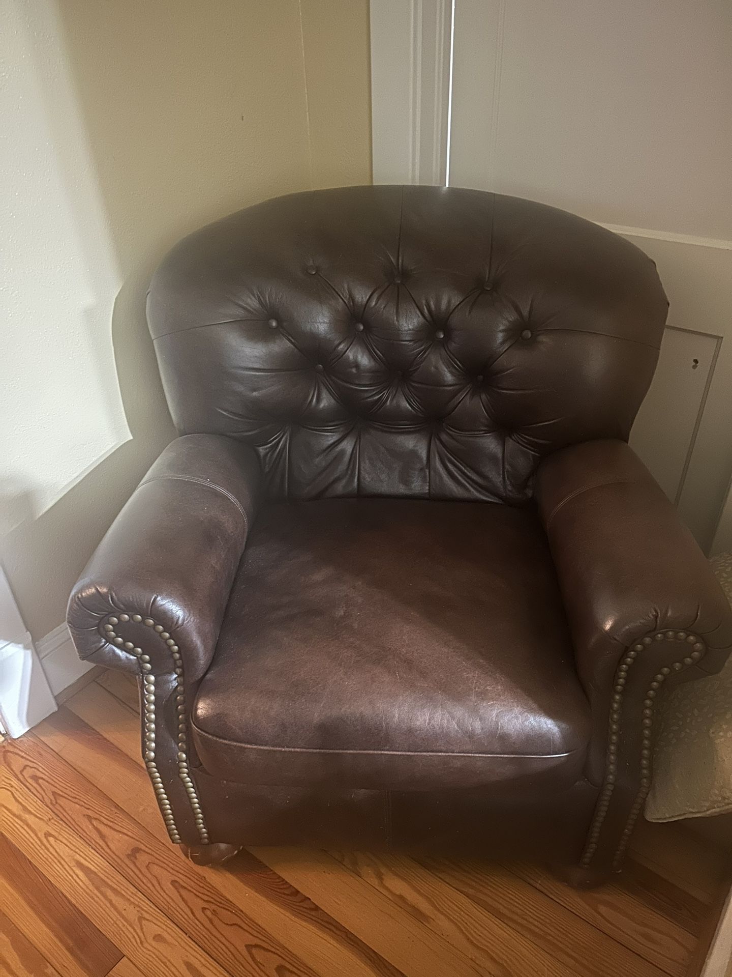 Brown Leather Chair