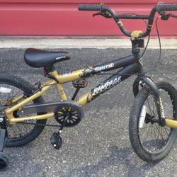 Kids Bike Bicycle Training Wheels BMX 18" Wheels