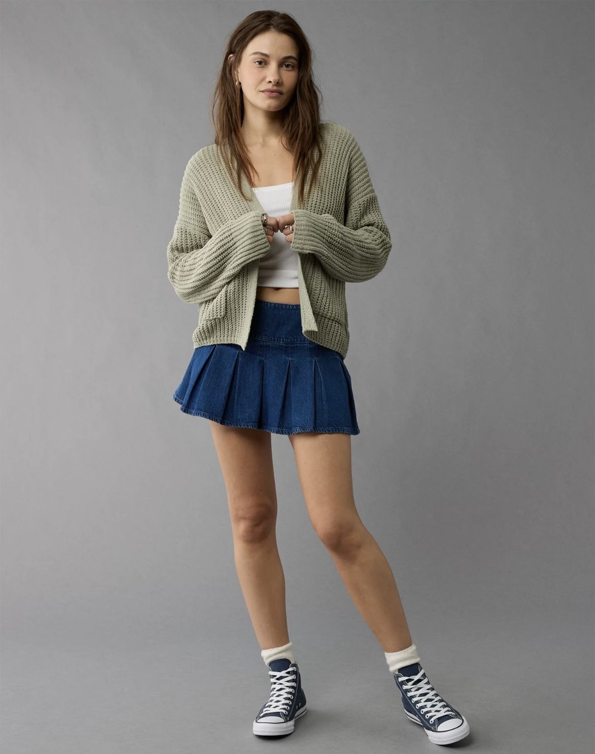 American Eagle Sage Cardigan 