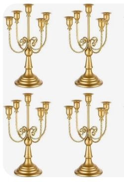 Set of 4 big center peace’s used