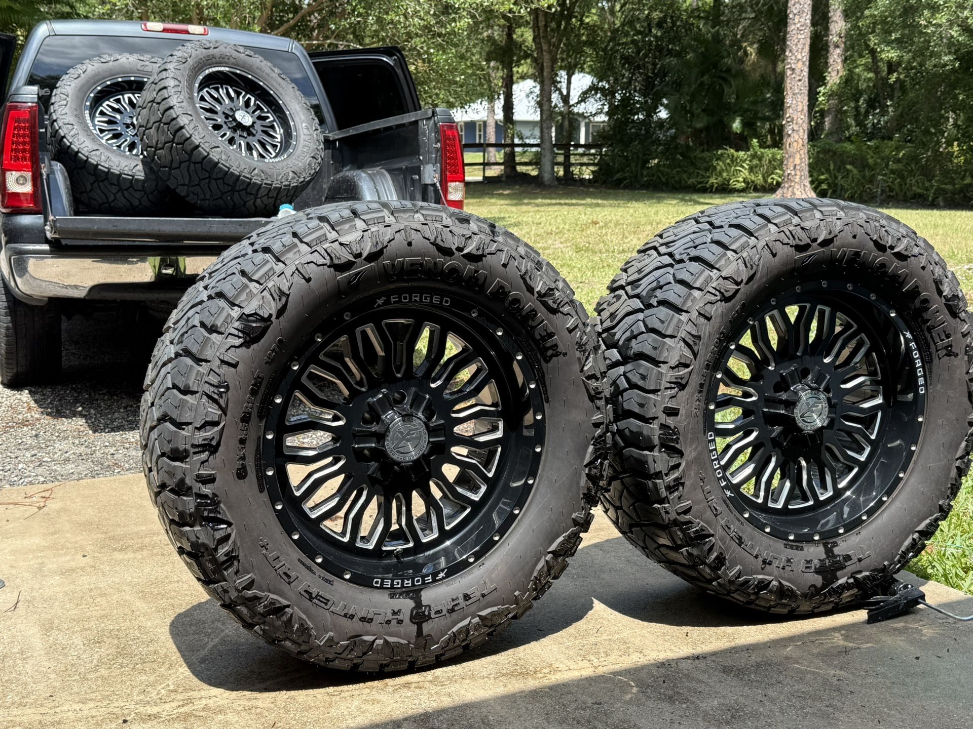 20x12 Xforged Wheels 6x5.5 35x14.50 Venom Power Rt Brand New