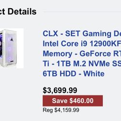 Gaming PC With RTX 3090Ti