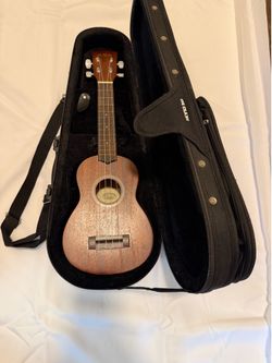 Kala ukulele and case $30