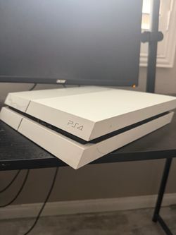 PS4 Pro- white + 1tb storage