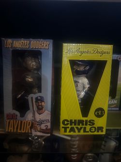 Chris Taylor bobbleheads Dodgers read description