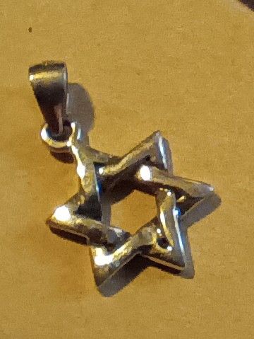 Sterling Silver Star of David Pendant