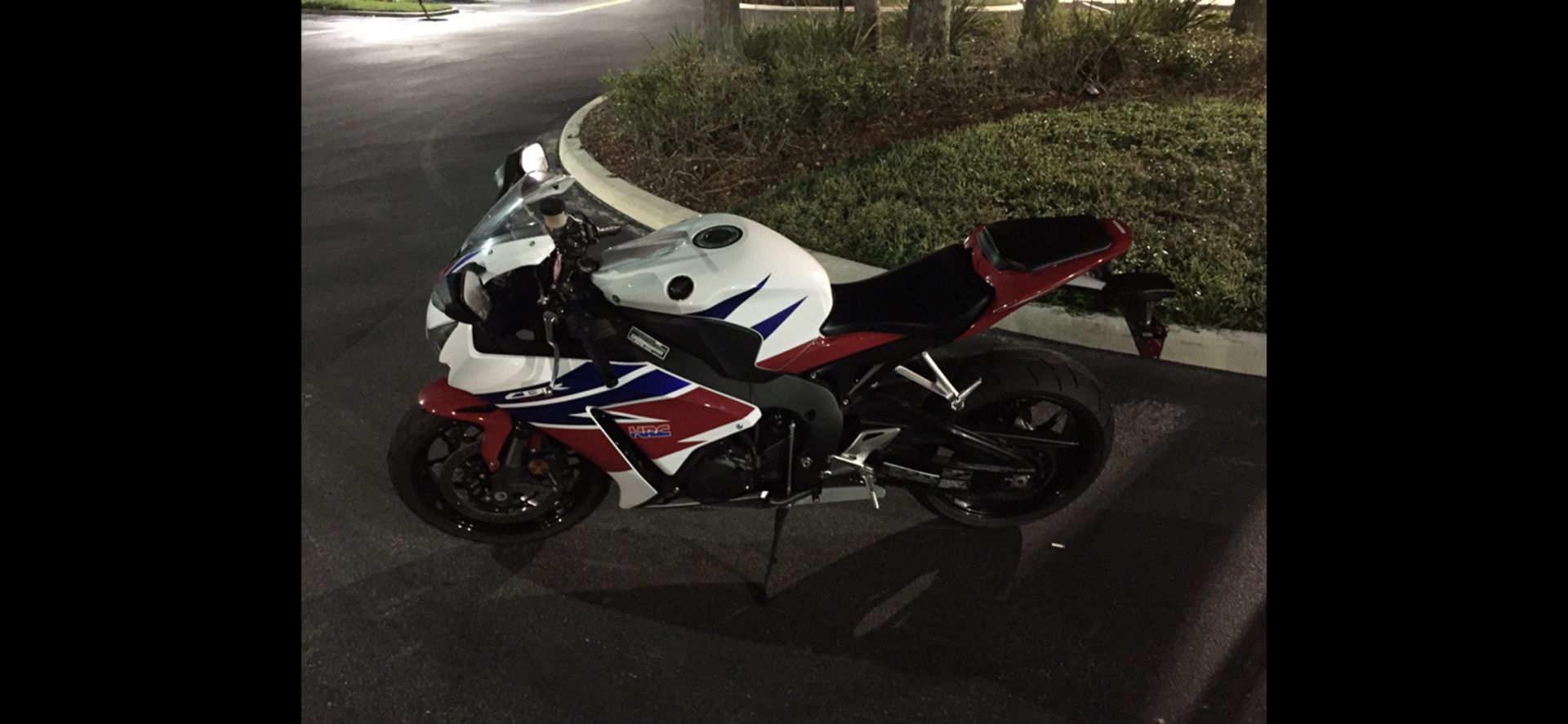 Motorcycle Honda CBR 1000rr HRC series limited edition