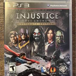 PS3 video game - Injustice