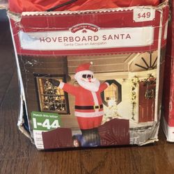 Hoverboard Santa