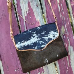 Leather Cowhide Purse