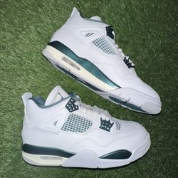 Jordan 4 Retro Oxidized Green Size 8.5 B-Grade