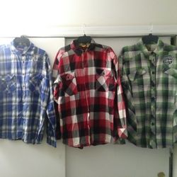 Like New Button Ups Long Sleeve Shirts Size Extra Large XL 2XL XXL 3XL XXXL Men