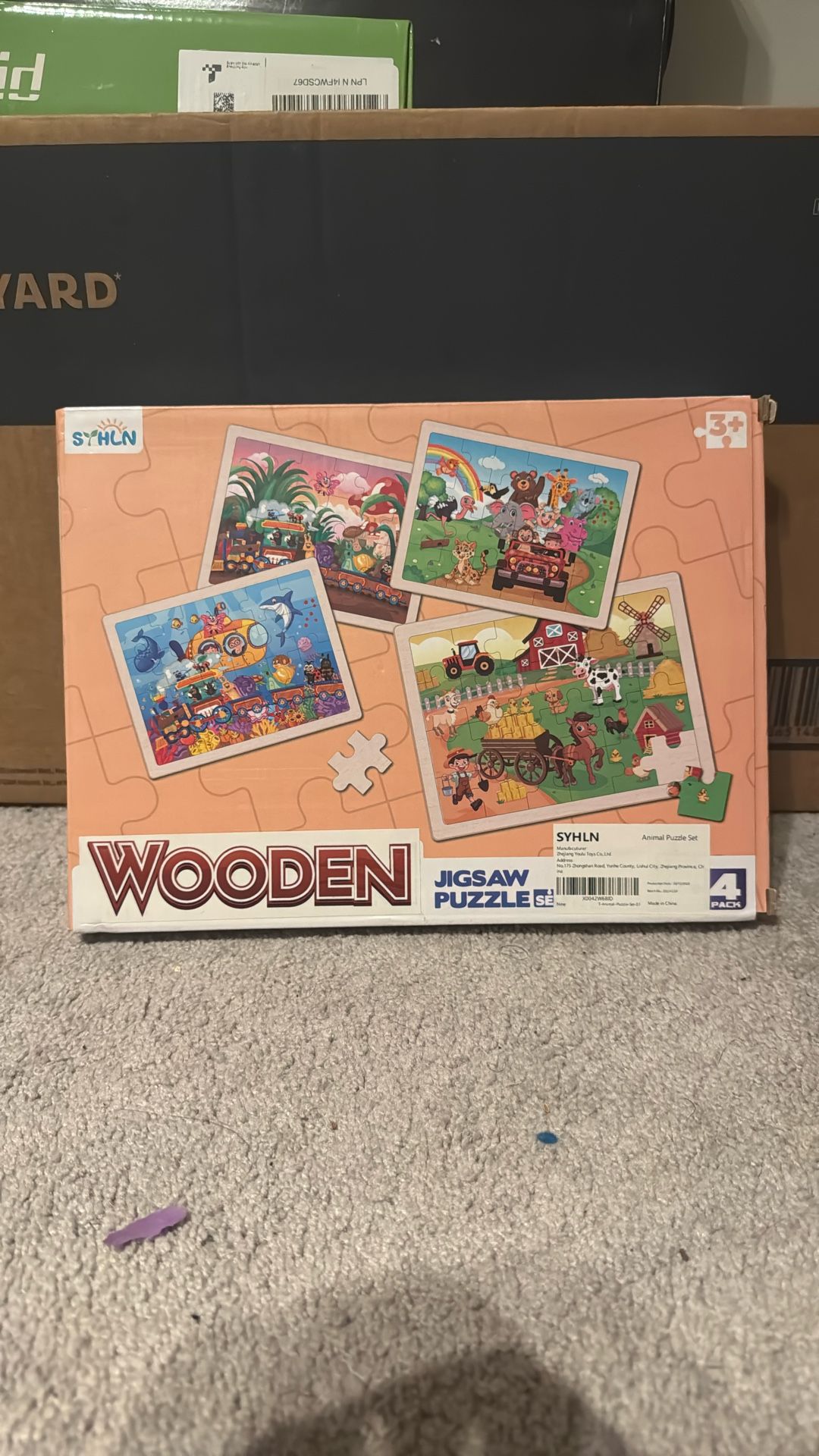 Wooden Puzzle For Kids [NEW] $12 OBO