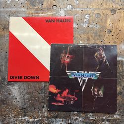 Van Halen Vinyl Record Bundle 