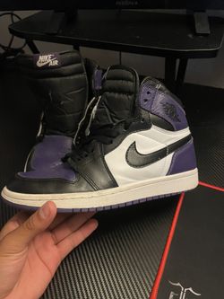 court purples size 7 