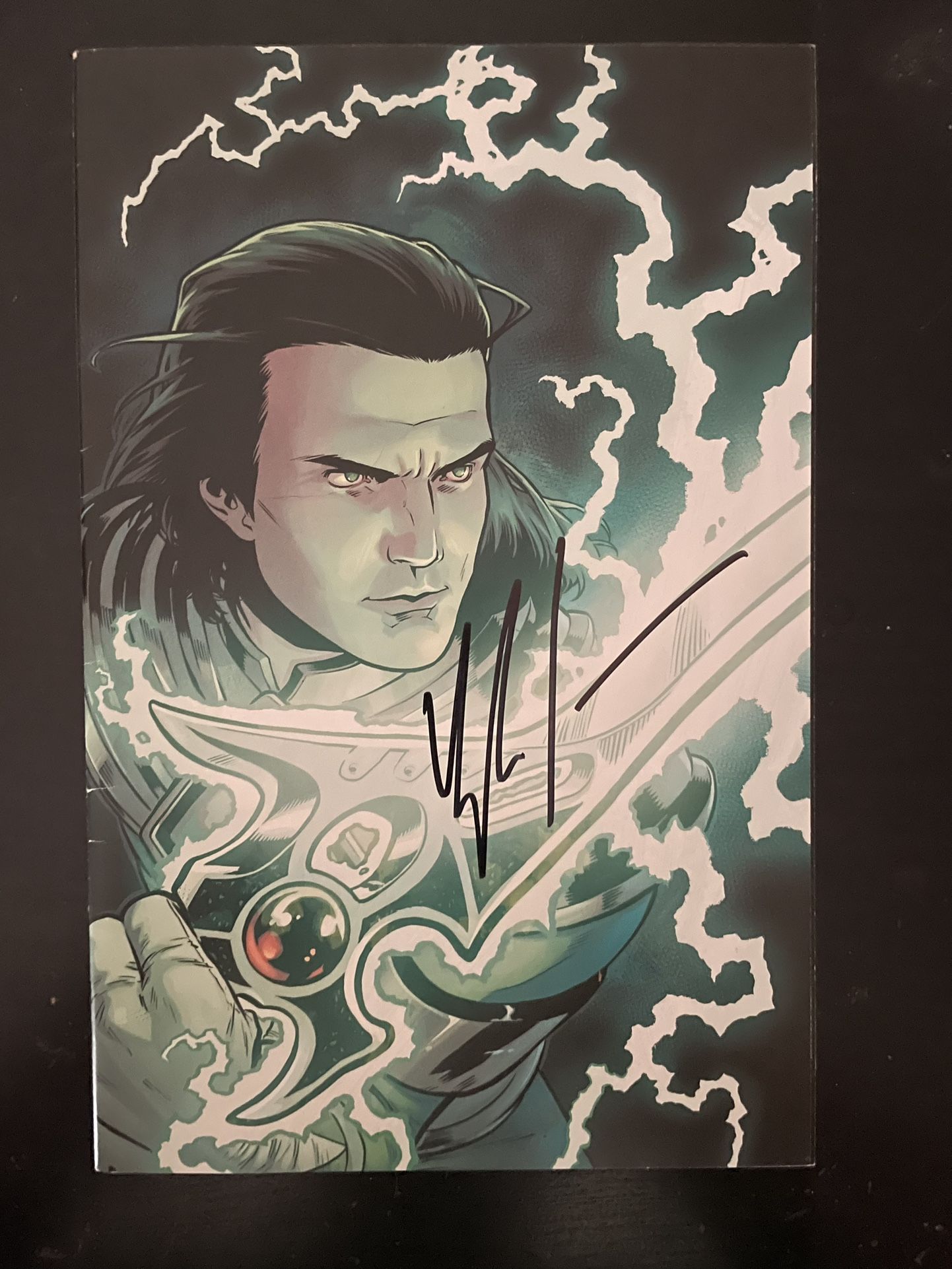 Mighty Morphin Power Rangers 1 Villain Variant Signed By Kyle Higgins