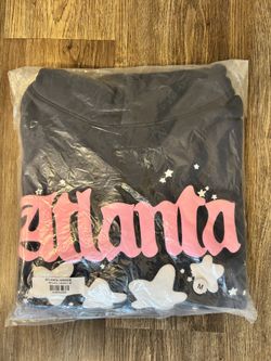 navy atl sp5der hoodie