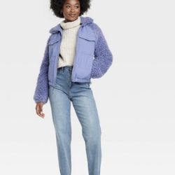 Sherpa Jacket, New With Tags . 