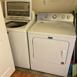 Maytag High Efficiency Washer And Dryer