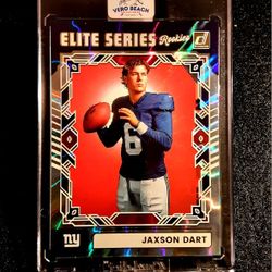 Jaxson Dart 2025 Donruss Elire Rookie NY GIANTS NFL 