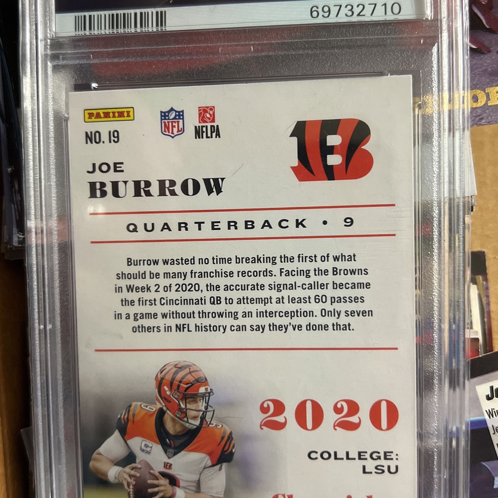 Joe Burrow 26/60 Blue Disco Spectra Patch for Sale in Massillon, OH -  OfferUp