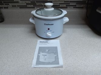 Chefmate 1.5 Quart Slow Cooker 