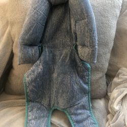 Baby Head Neck Body Support Pillow for Newborn Baby Super Soft Car Seat Insert Cushion 💙💚