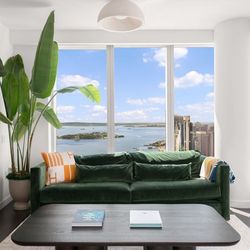 Luxury Green Velvet Couch